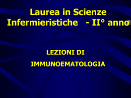 Laurea in Scienze Infermieristiche
