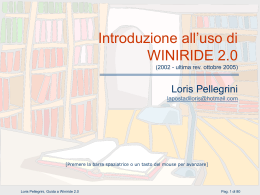 Introduzione a Winiride