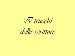 I Trucchi dello Scrittore &ndash; R. Persici