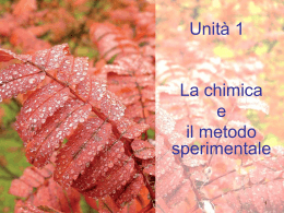 metodo scientifico