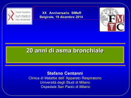 20 anni di Asma Bronchiale - Stefano Centanni