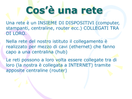 La rete - Il Liceo Cavalieri