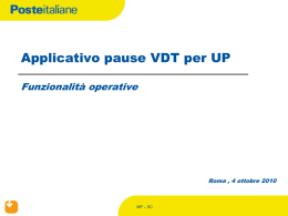 Interruzione VDT - cisl poste siracusa