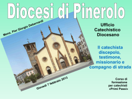 Scarica la presentazione dell`incontro