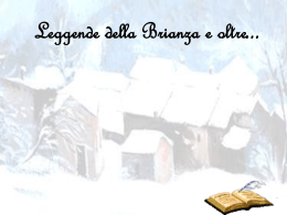 Leggende della Brianza e altre&hellip;