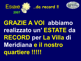 vedi presentazione multimediale