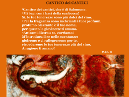 Il Cantico dei Cantici