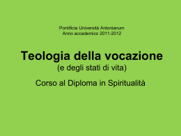 Teologia della vocazione