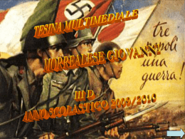 Tesina multimediale (Morrealese Giovanni 3D)