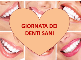 giornata dei denti sani il sorriso