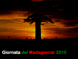 Scarica la presentazione delle Giornate del Madagascar 2015
