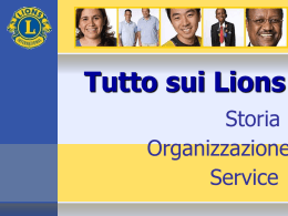 Tutto sui Lions - Lions Clubs International