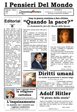 Numero 2 - Nessun luogo &egrave; lontano