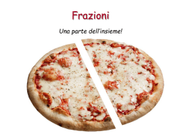 Le Frazioni