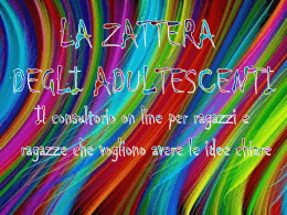 Spazio adolescenti consultorio familiare