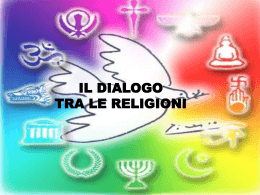 il dialogo tra le religioni