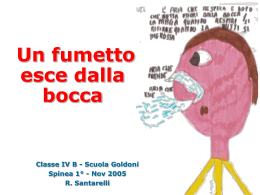 Un fumetto esce dalla bocca