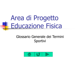 Segni per comunicare nelle varie discipline sportive