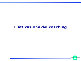 l`attivazione del coaching