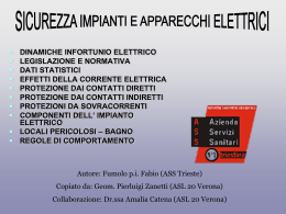 Sicurezza impianti e apparecchi elettrici