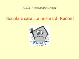 Radon presentazione PPT