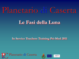 Osservazione delle fasi della Luna
