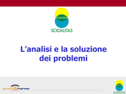 L` analisi e la soluzione dei problemi