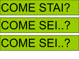 Slide 1 - Languages @ Paperella