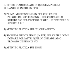 IL MIO CUORE E` DURO COME LA PIETRA Tutti risponderanno