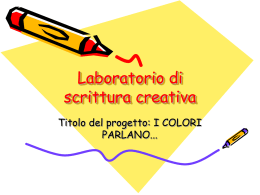 La scrittura creativa