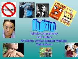 IL BULLISMO di Ari, Ayoku, Tadini