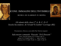ICONE - Istituto Comprensivo " Don Dossetti" Cavriago