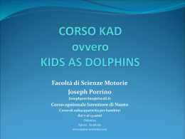 Il corso KAD