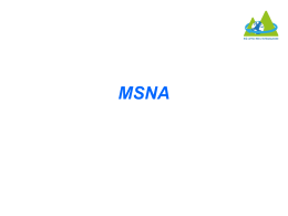 MSNA - Progetto Piu` L`Aquila