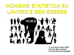 presentazione dei GRAFICI