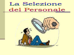 selezione del personale - Universit&agrave; degli Studi di Messina