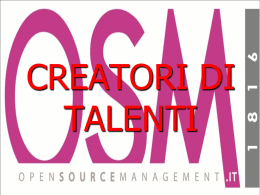 creatori di talenti
