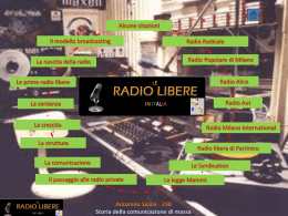 Le radio libere in Italia