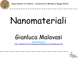 Nanomateriali