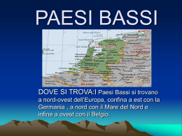 PAESI BASSI - Giocoscuola