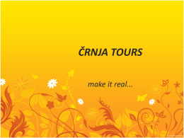 NOSTRI MEZZI - Črnja Tours