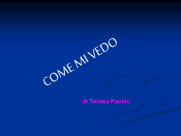 COME MI VEDO - WordPress.com