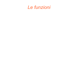 Le funzioni - Polo della ValBoite
