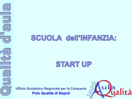 Scuola-dellInfanzia - Polo Qualit&agrave; di Napoli