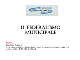 Federalismo_municipale mugnano Paolo Tarantino