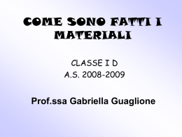 Modello particellare - Le parole della scienza