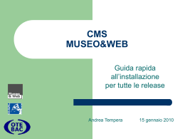 CMS MUSEO&WEB