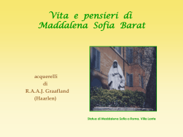 Vita e pensieri di Maddalena Sofia Barat