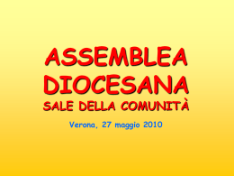 la sala della comunit&agrave;