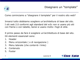 Lezione 8